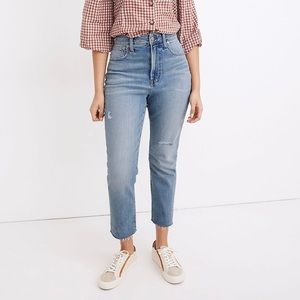 Madewell curvy perfect vintage jean size 30
